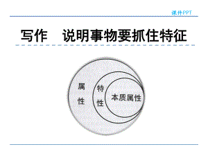 部編八年級語文上冊分課時(shí)課件-第五單元寫作說明事物要抓住特征