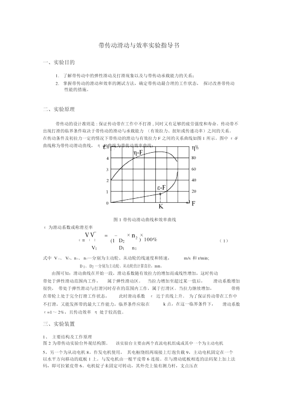 帶傳動的滑動與效率實(shí)驗(yàn)2_第1頁