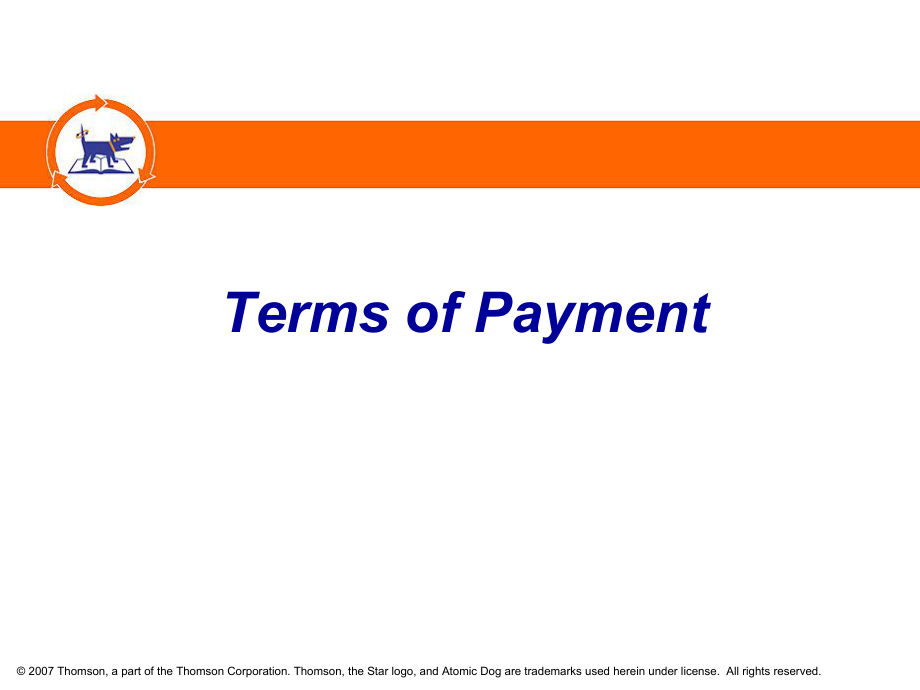TermsofPayment国际贸易付款条件_第1页