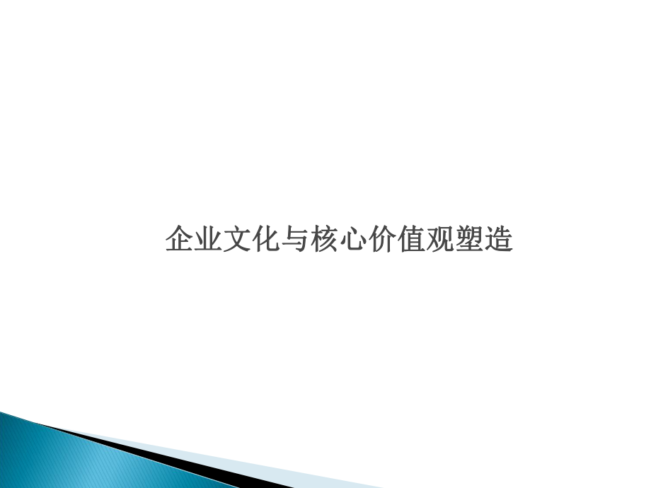 企业文化与核心价值观塑造讲义_第1页