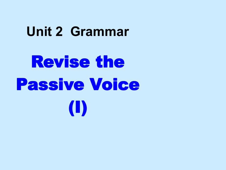 人教版選修7unit 2 RobotsP4 Grammar1 (共54張PPT)_第1頁