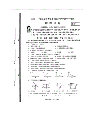 山東青島掃描