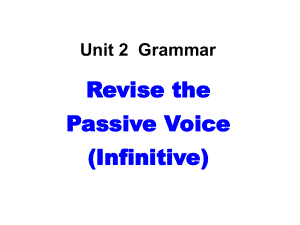 人教版選修7unit 2 Robots P4 Grammar2 (共46張PPT)