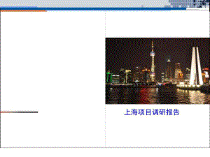 上海项目考察报告