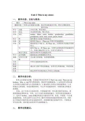 【人教版】七年級上冊英語：Unit 2 教案Unit 2 全單元教案2