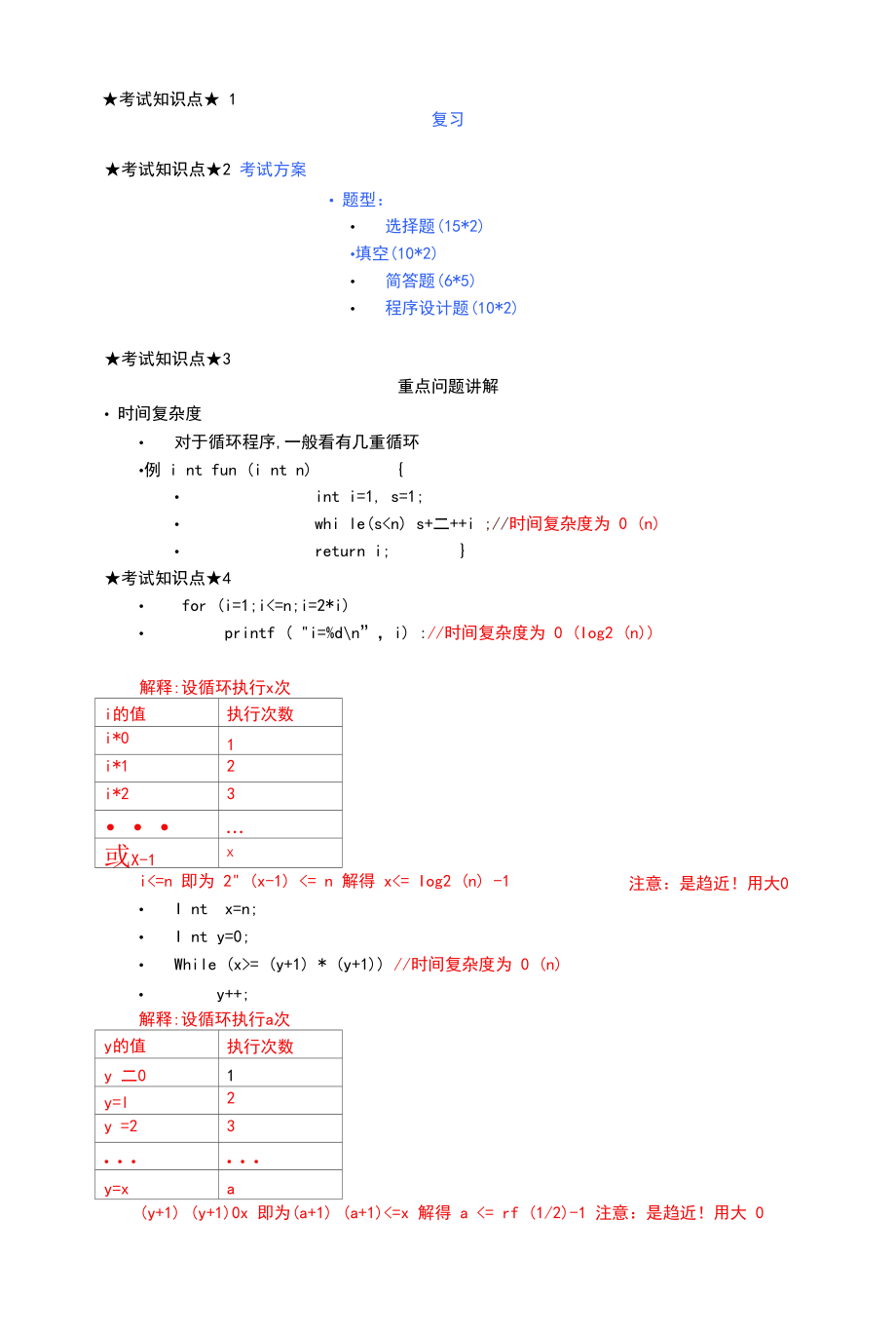 【期末復(fù)習(xí)、考研備考】數(shù)據(jù)結(jié)構(gòu)與算法復(fù)習(xí)資料.docx_第1頁(yè)