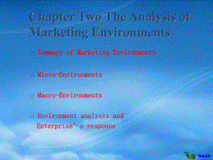 第2章MARKETINGENVIRONMENT市场营销环境分析