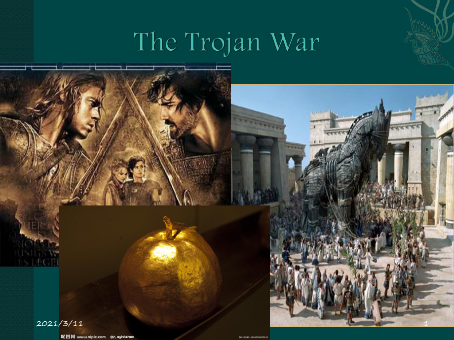 The-Trojan-War-希腊神话故事_第1页