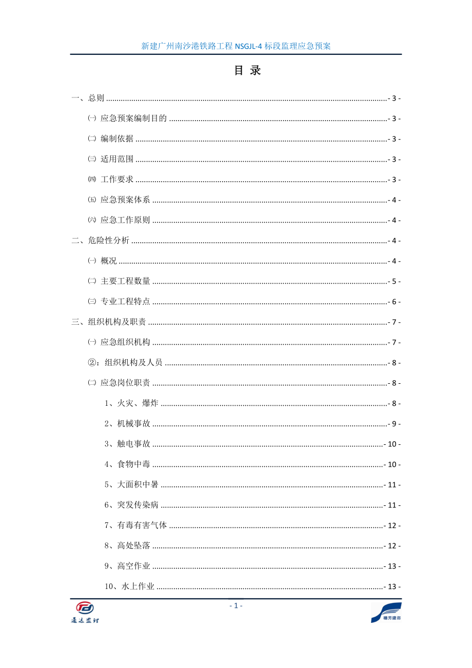 安全监理应急预案_第1页