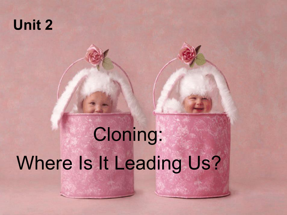 人教版高二英语选修八Unit2Cloningreading共22张_第1页