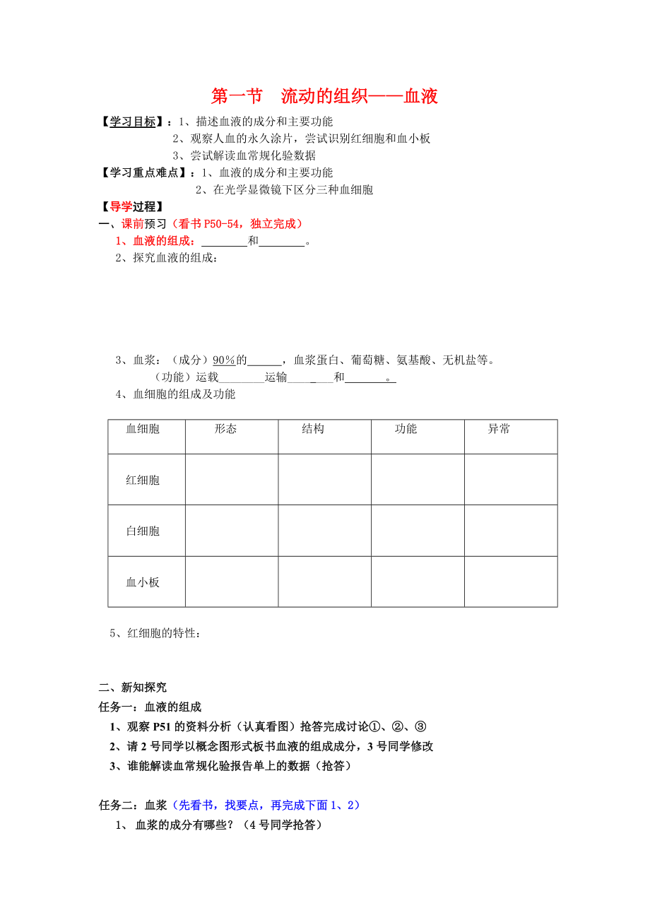 第一節(jié)流動的組織_第1頁