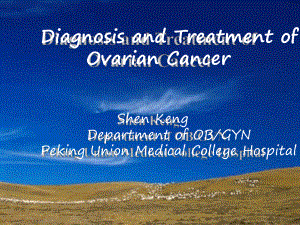 卵巢癌的诊断和治疗医大讲课