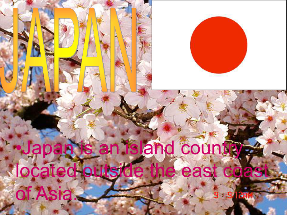 日本旅游英文版PPT_第1页