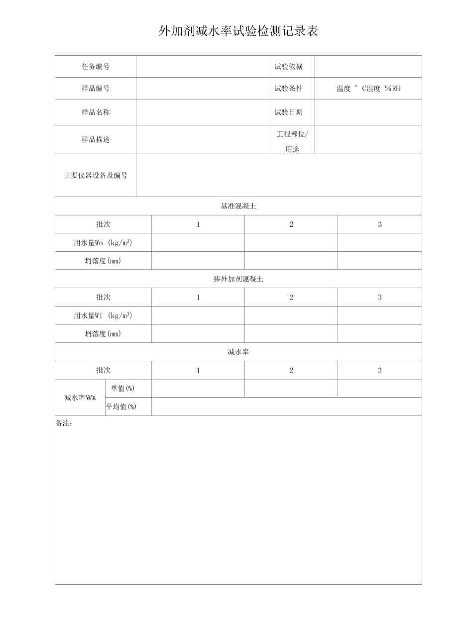 交通检测外加剂原始记录.docx_第1页