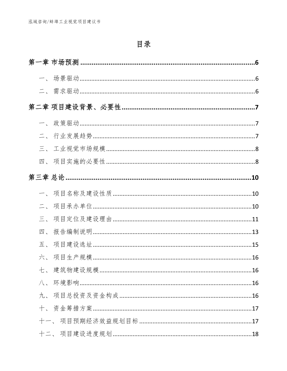 蚌埠工业视觉项目建议书_范文模板_第1页