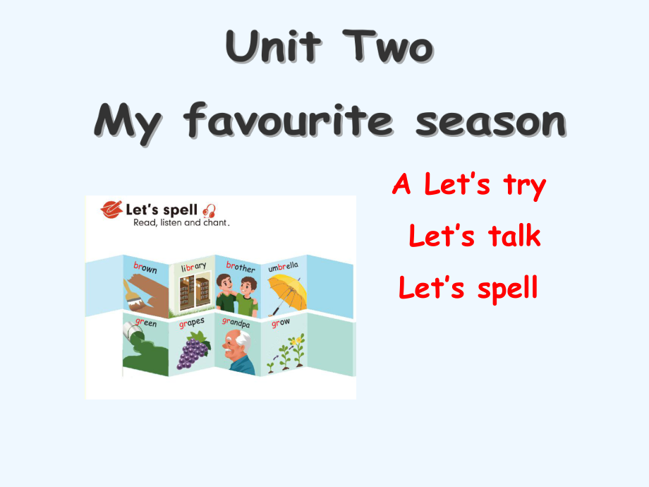 五年級(jí)下冊(cè)英語課件－Unit2 My favourite season Part A｜ 人教PEP（202X秋） (5) (共22張PPT)_第1頁