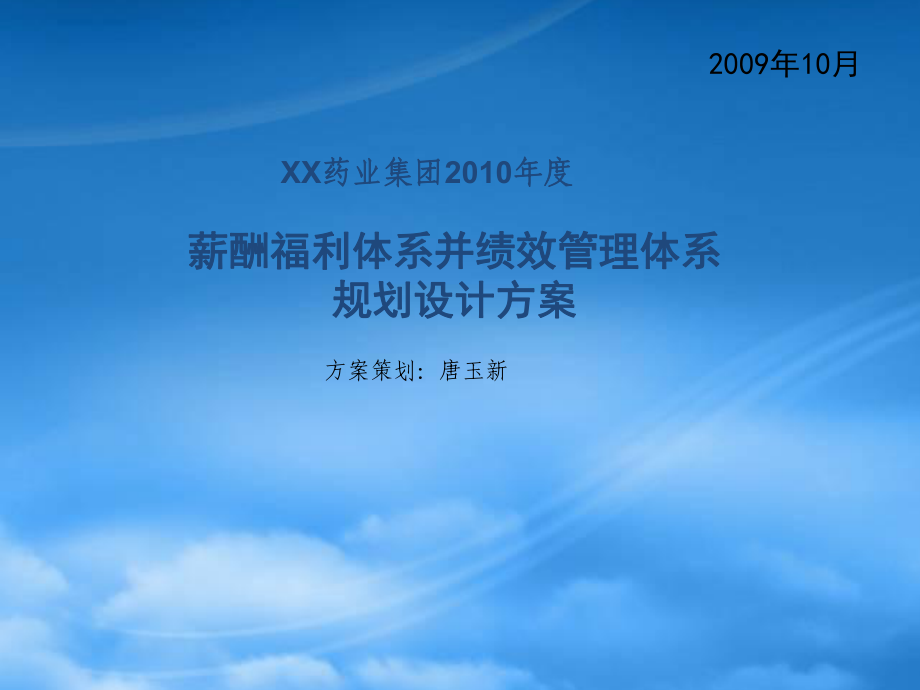 跨国集团XXXX年薪酬福利体系并绩效管理体系XXXX_第1页