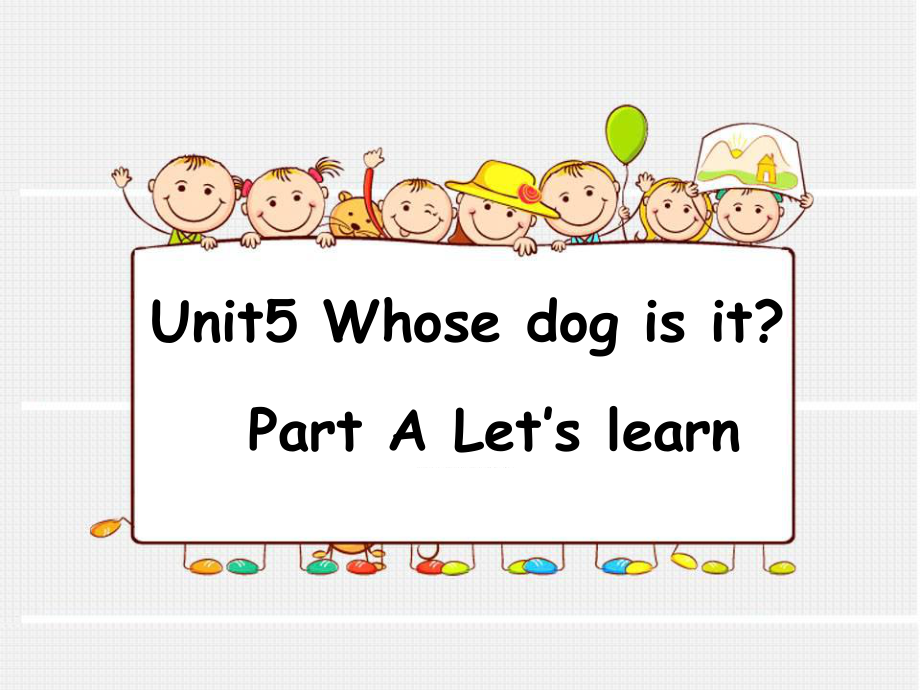 五年級下冊英語課件-Unit5 Read and write_人教PEP（202X秋）_第1頁