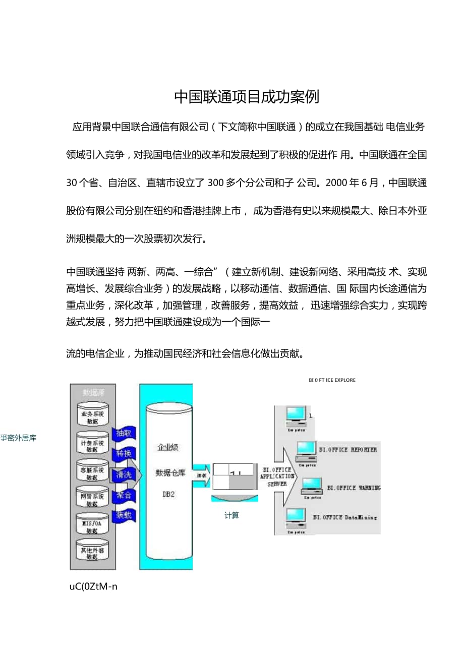 中国联通项目成功案例_第1页