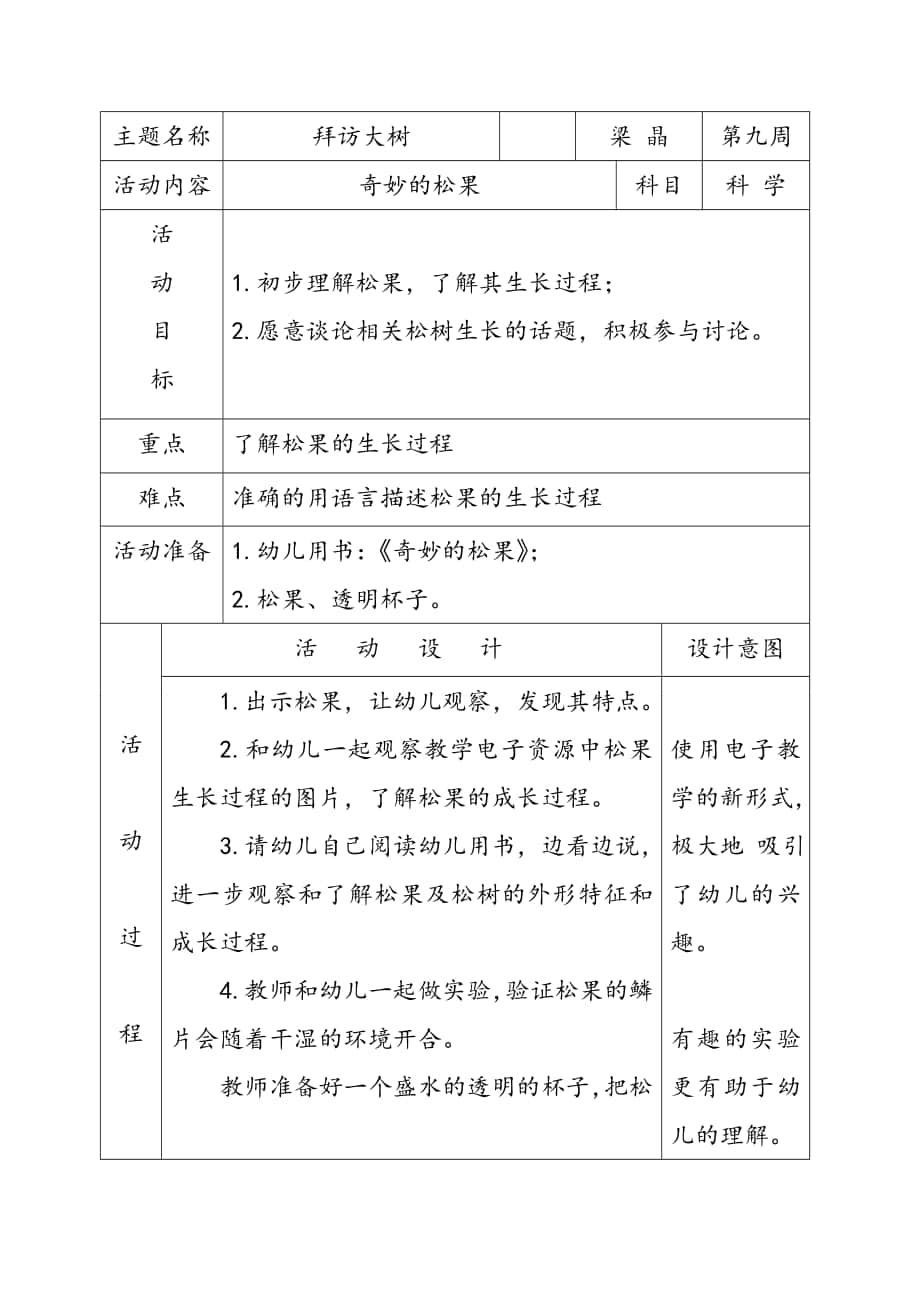 中班科學(xué)8 奇妙的松果_第1頁(yè)