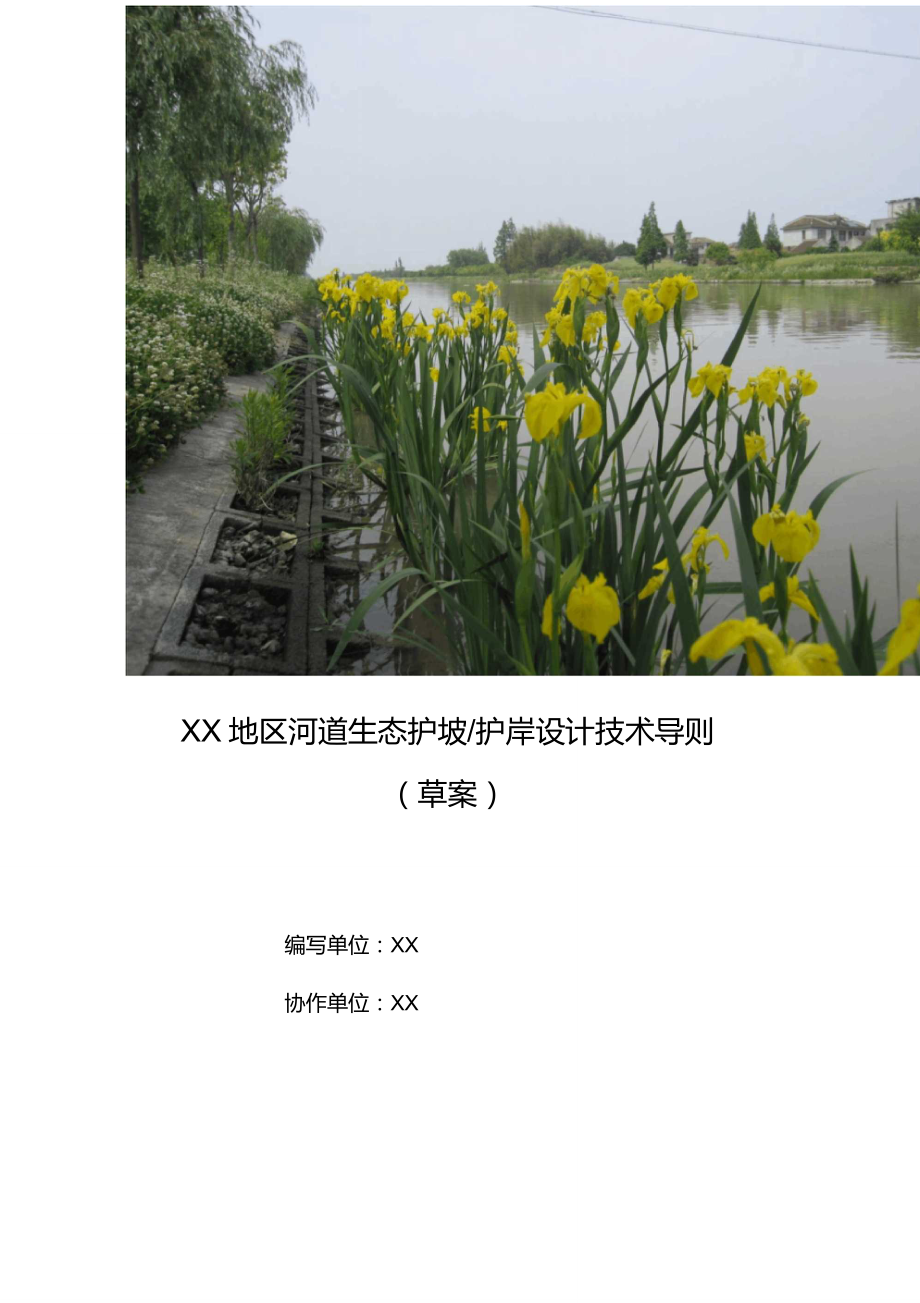 美丽中国生态健康河流设计技术导则手册_第1页