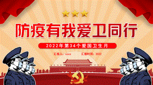 2022年學(xué)校4月防疫有我愛衛(wèi)同行《愛國衛(wèi)生月》PPT