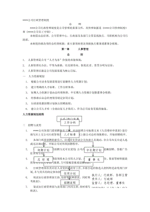 《行政管理制度》word版