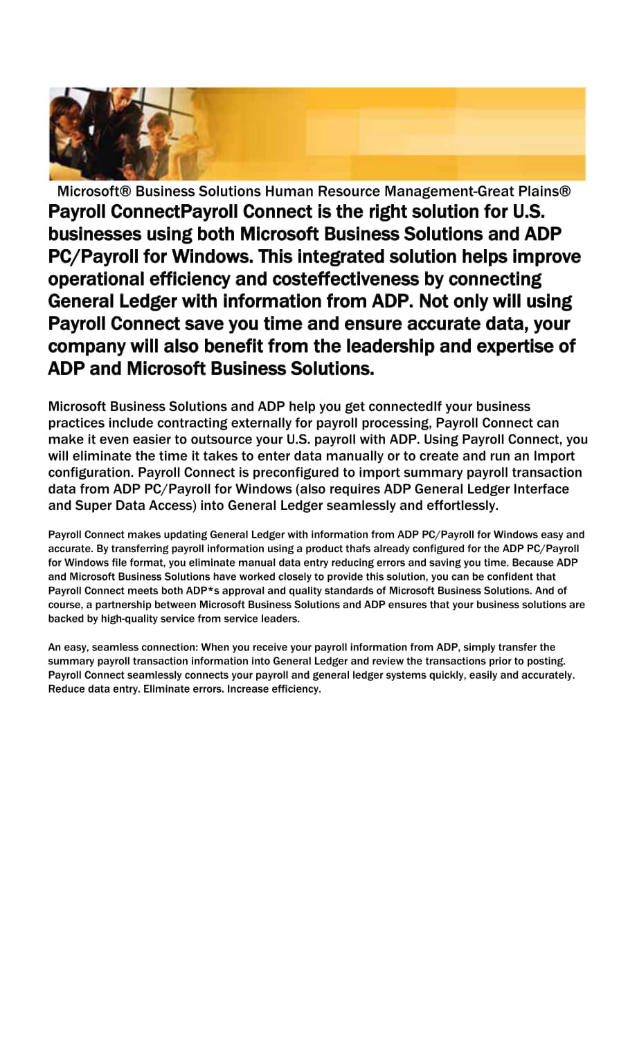 Payroll Connect Fact Sheet - Bret A. Bennett.docx_第1页