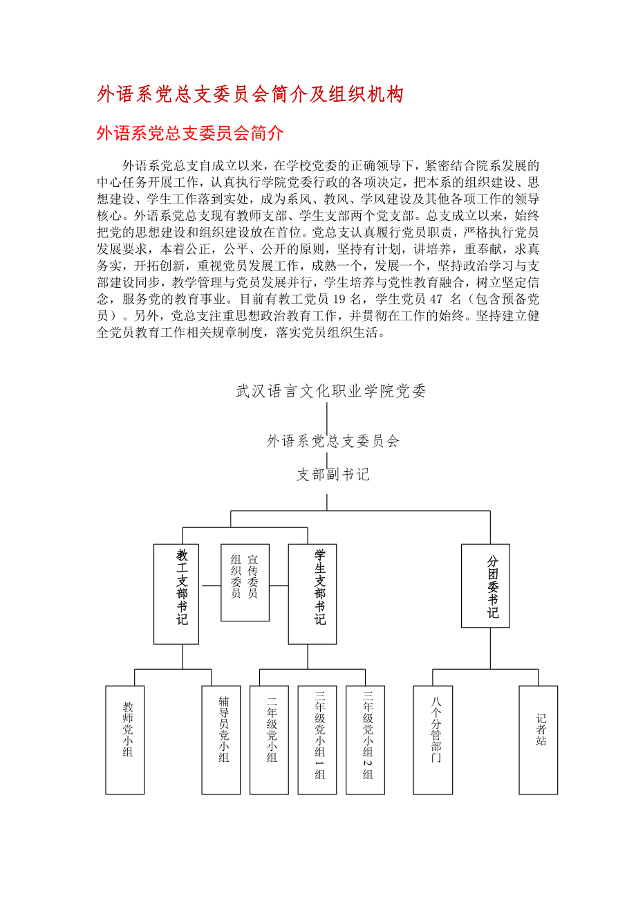 外语系组织结构图_第1页