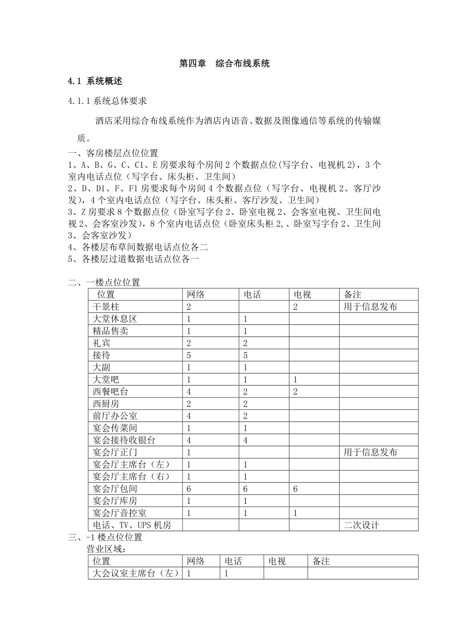 第四章綜合布線系統(tǒng)_第1頁