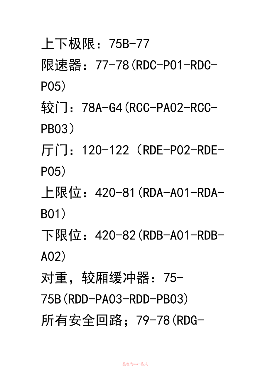 富士达电梯封线大全图片