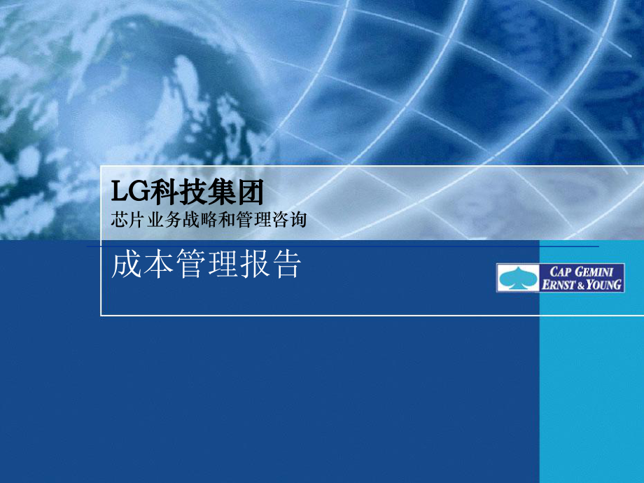 LG集团成本管理报告(2)_第1页