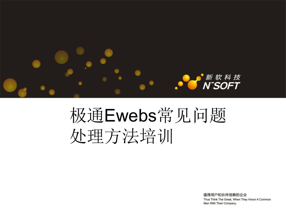 新软极通ewebs常见问题._第1页