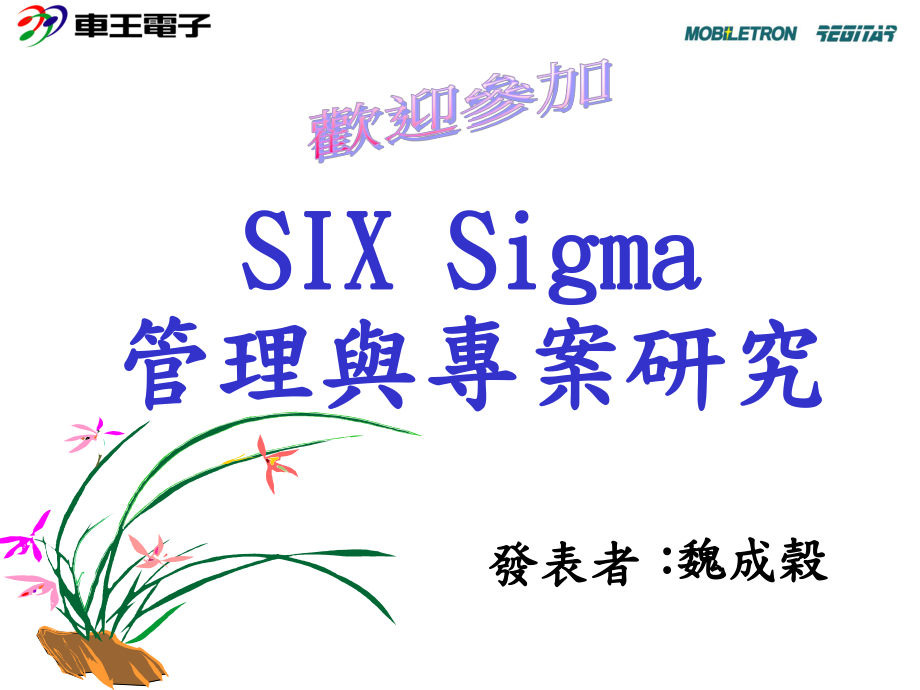 6 sigma管理與專案研究_第1页