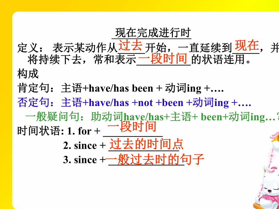 英语现在完成进行时态和现在完成时_第1页