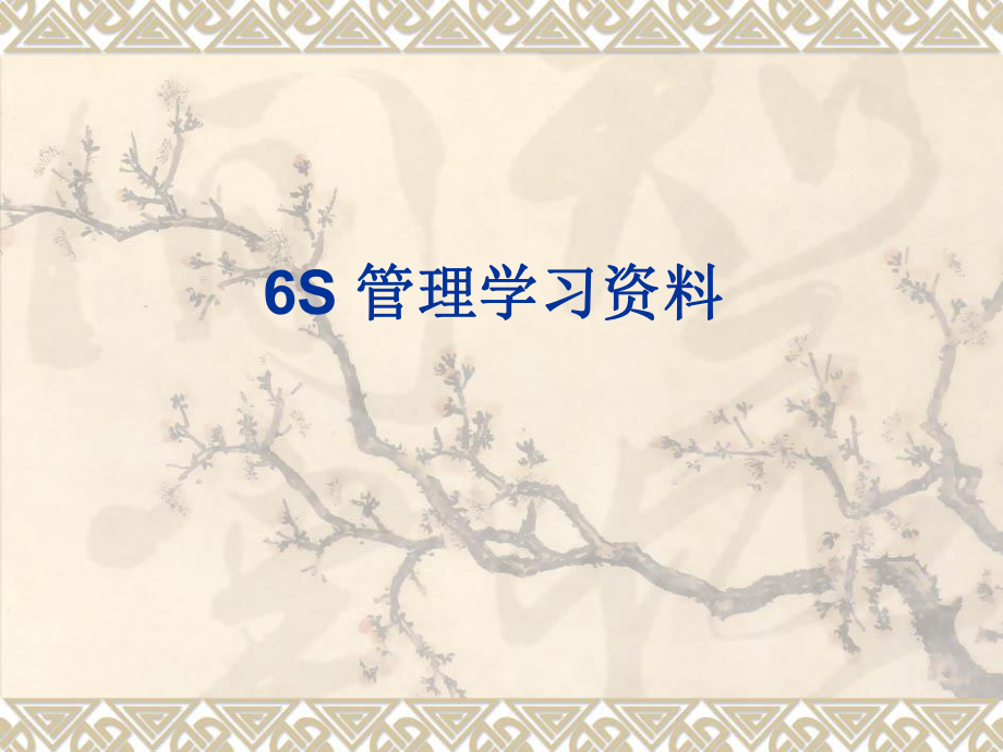 6S管理学习资料_第1页