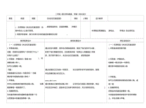 音樂教案《永遠住在童話里》